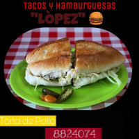 Tacos Y Hamburguesas López food