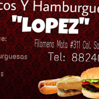 Tacos Y Hamburguesas López food