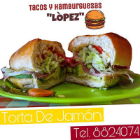 Tacos Y Hamburguesas López food