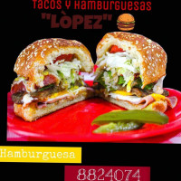 Tacos Y Hamburguesas López food