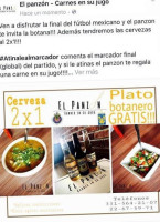 El Panzón Carnes En Su Jugo food