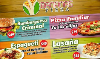 Bananas Pizza food