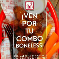 W&b Wings And Boneless Box food