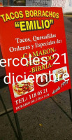 Tacos Borrachos Emlio food