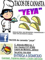 Tacos De Canasta Yeya food