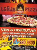 Leñas Pizza food