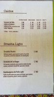 La Brasita menu