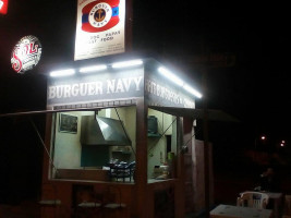 Burger Navy inside