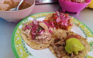 Taco Salas Lechón Y Cochinita Pibil food