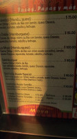 Tacos Moya menu