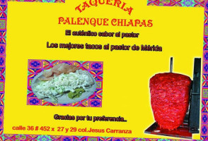 Taqueria Palenque Chiapas food