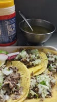 Tacos De Cabeza De Res Ote food