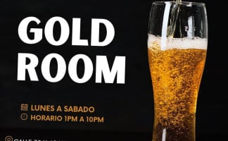 Gold Room Restaurante Bar food