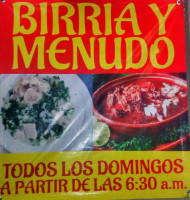 Menudo Y Birria food