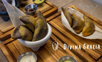 Divina Gracia Empanadas Arepas food