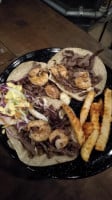 Surf And Turf Taco Pinos food