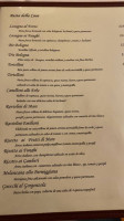 Bologna menu