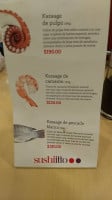 Sushi Itto menu