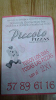 Piccolo Pizza food