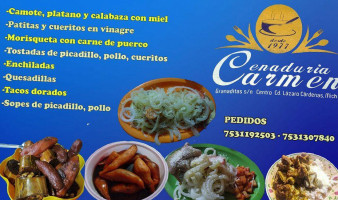 Cenaduria Carmen food