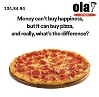 Ola Pizza food