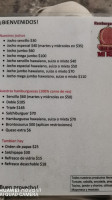 Hamburguesas Y Hot Dogs Mi Rey menu