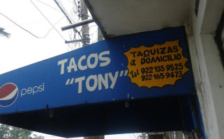 Tacos Tony Jr's food