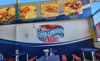 Super-camarón Tacofish food