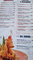 Mariscos El Puerto menu