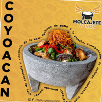 Molcajete Wings food