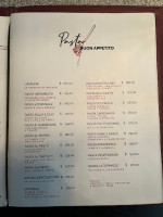 Osteria Italiana Las Américas menu