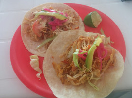 Maya Museum Taco Shop food