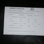 Daniel's Pizzas Dentro