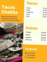 Tacos Chelita food