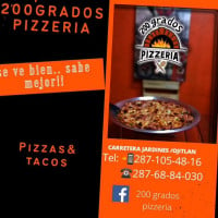 200 Grados Pizzería food