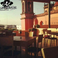 Los Generales Terraza food