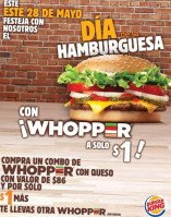 Burger King Santiago Tianguistengo food