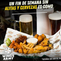 Wings Army San Juan Del Río food