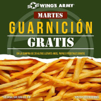 Wings Army San Juan Del Río food