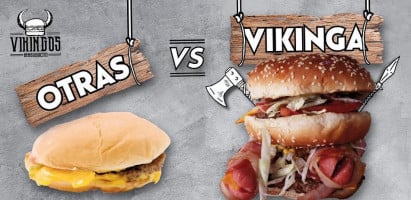 Vikingos Hamburguesas food