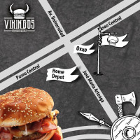 Vikingos Hamburguesas food