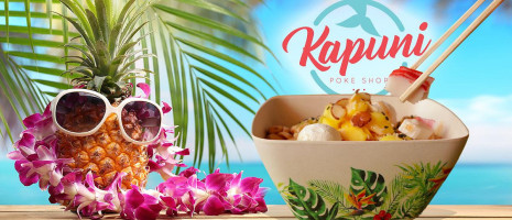 Kapuni Poke Shop food