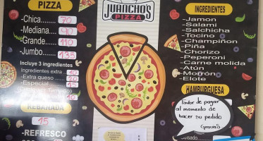 Juanchos Pizza food