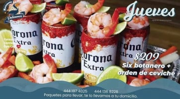 Pelícano's Mariscos Miches food