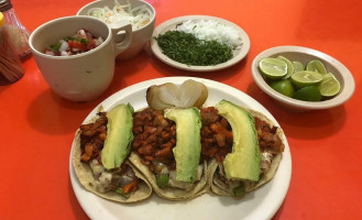 Las Ranas Taquería food