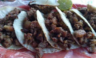 Tacos De Carne Asada food