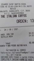 The Italian Coffee Company food