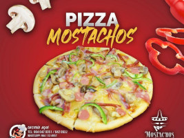 Pizza Mostachos food