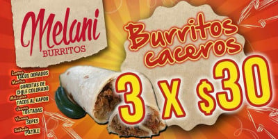 Burritos Melany food