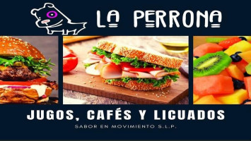 La Perrona Hamburguesas Y Jugos food